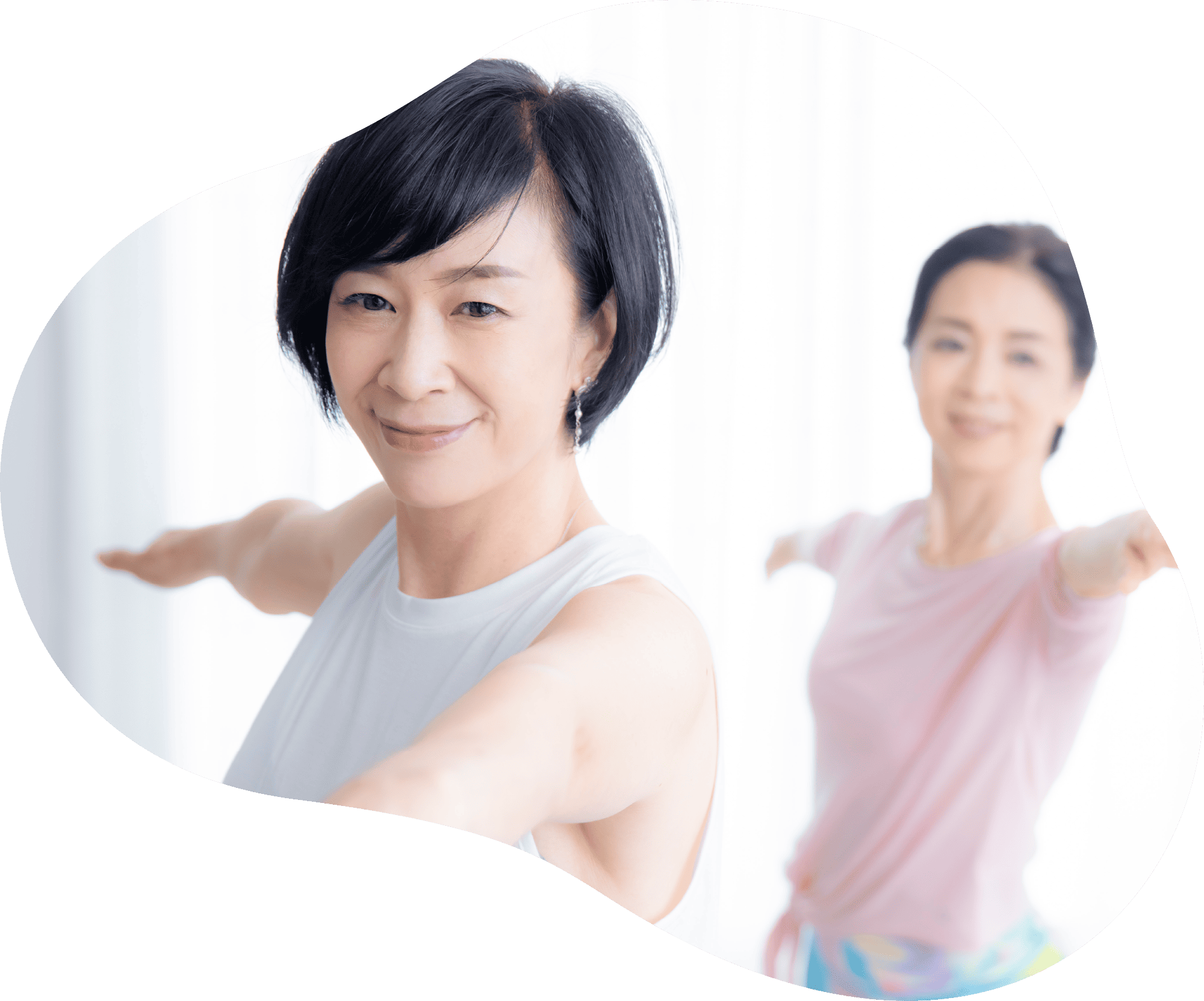 穏やかな午前中に シェイプアップ!